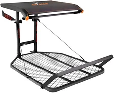 Big Captain XC Hang-On Tree stand 14x8 in Flip-Back Flex-Tek Seat 300lbs Rating