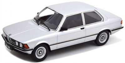 BMW e21 323i 1978 silver metallic diecast model car 180653 KK-Scale 1:18