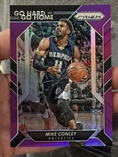 2016-17 Panini Prizm Go Hard or Go Home Purple Prizm /75 Mike Conley #8