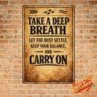 Funny Vintage Wall Decor Quote Retro Metal Tin Sign 8x12 Aluminum