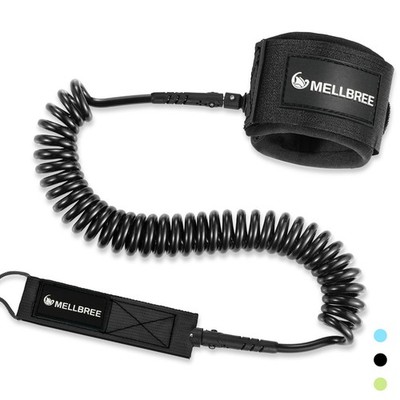 Surfboard Leash, 10ft 7mm Premium Boogie Board Leash SUP Leash, Double-Side R...
