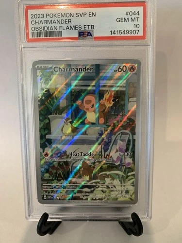 PSA 10 Charmander 044 SVP Promo Pokemon Obsidian Flames ETB GEM MINT