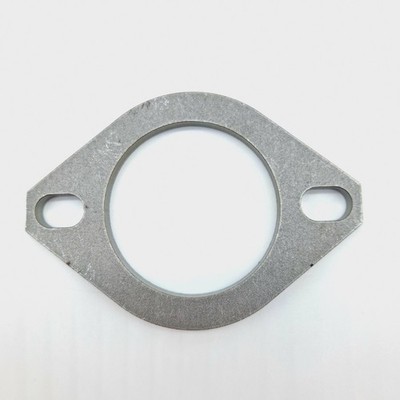Baustahl 2'' / 51mm x 8mm Auspuff Reparatur Flansch Gelenk Rohr Rohr Zweiloch
