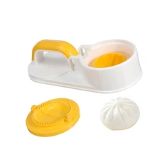 iplusmile 3 In 1 Dumpling Maker Press, Kitchen Dough Presser Dumpling Skin Wr...