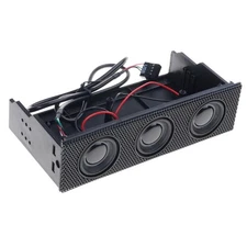 Media Dashboard Surround Speaker Front Computer for Case Built-in Speakers Chann