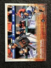DELMON YOUNG #383 2015 Topps Baseball QTY Baltimore Orioles