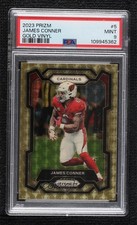 2023 Panini Prizm Gold Vinyl Prizm 1/5 James Conner #5 PSA 9 MINT 4hj