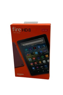 Amazon Fire HD8 (10th Gen) 8in 64gb Quad-core 2.0 GHz Wifi Tablet Plum