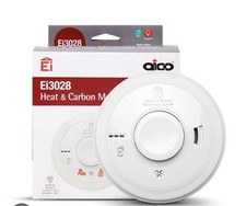 AICO Ei3028 Mains Powered Multi-Sensor Heat & Carbon Monoxide Alarm 2036 Expiry