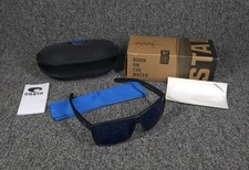 COSTA DEL MAR Rincon 580P Polarized Sunglasses Matte Black/Blue Mirror 580 NEW