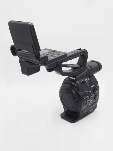 Canon EOS C300 Mark I Body with Video Monitor & Other Accessories - Picture 8 of 9