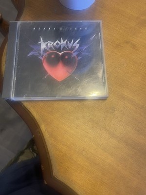 KROKUS - Heart Attack CD MCA - 1988 Hard Rock Heavy Metal E1