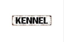 Rustic Kennel Wall Decor | Custom Metal or Vinyl Sign