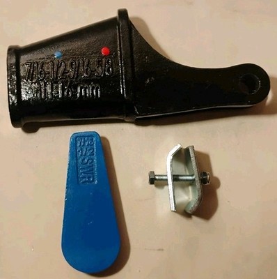 ELEVATOR MOTOR CO. EMCO 200G WIRE ROPE WEDGE SOCKET & WEDGE 7/16-1/2-9/16-5/8