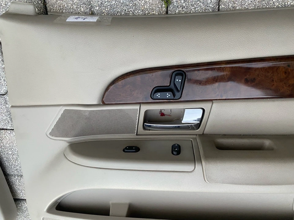 Juego de 4 paneles de puertas Mercury Grand Marquis 2003-2008 piedra gris #4 Foto 4 de 4