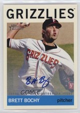 2013 Topps Heritage Minor League Edition Real One Brett Bochy #ROA-BBO Auto 0b0