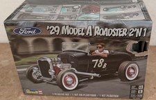 Revell Ford 29 Model A Roadster 2n1 125 Plastic Model Kit 85-4463