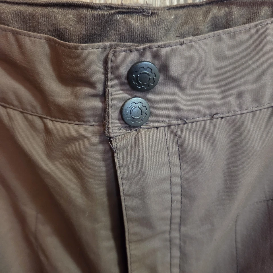 Pantalones Rawik Exterior Invierno Nieve Esquí Talla Grande Bolsillos de Carga Resistente al Agua Marrón Foto 4 de 4