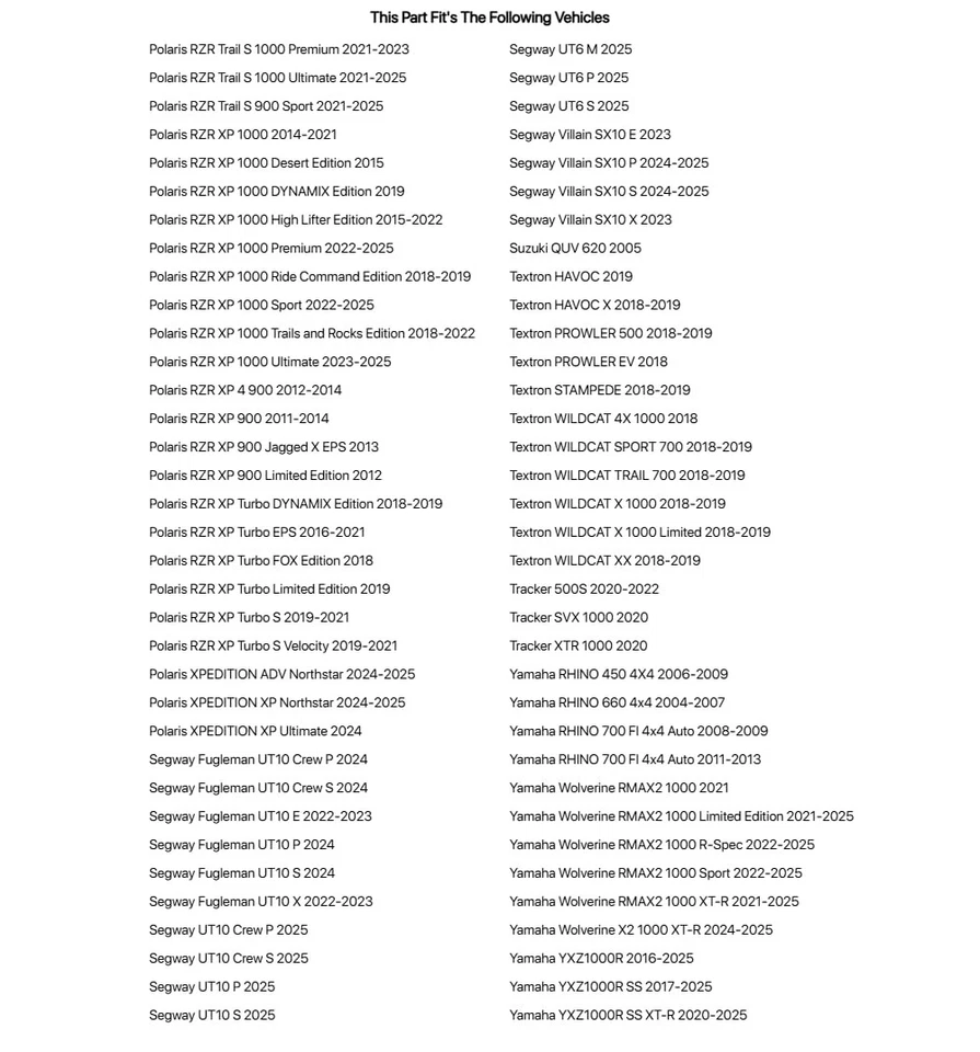 Cubierta Tusk UTV X-Large para ARCTIC CAT Prowler 700 HDX 2011-2013 Foto 3 de 4