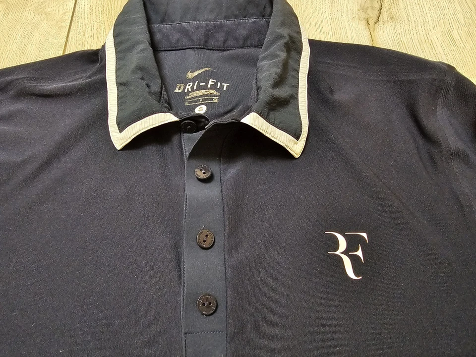 CAMISETA NIKE ROGER FEDERER 2010 CAMISETA RF CAMISETA DE ENTRENAMIENTO TENIS ABIERTA DE EE. UU. S/XS Foto 3 de 4