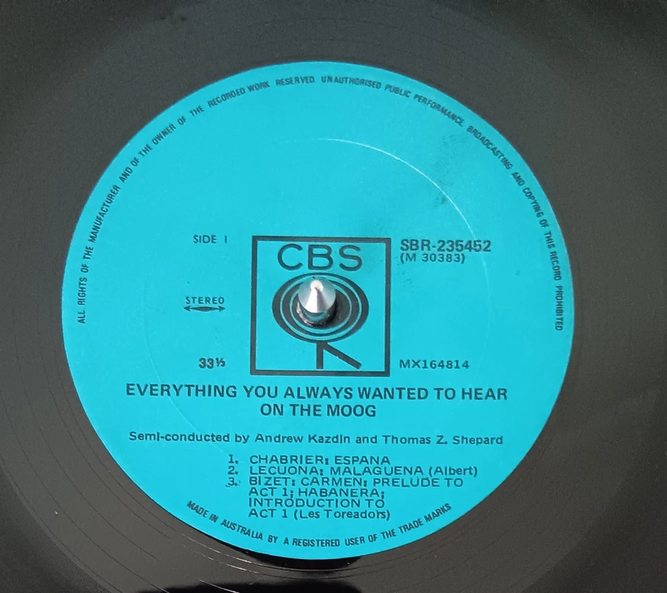 Mighty Moog ‎– Everything You Always Wanted To Hear On The Moog - LP excellent - Image 3 of 3