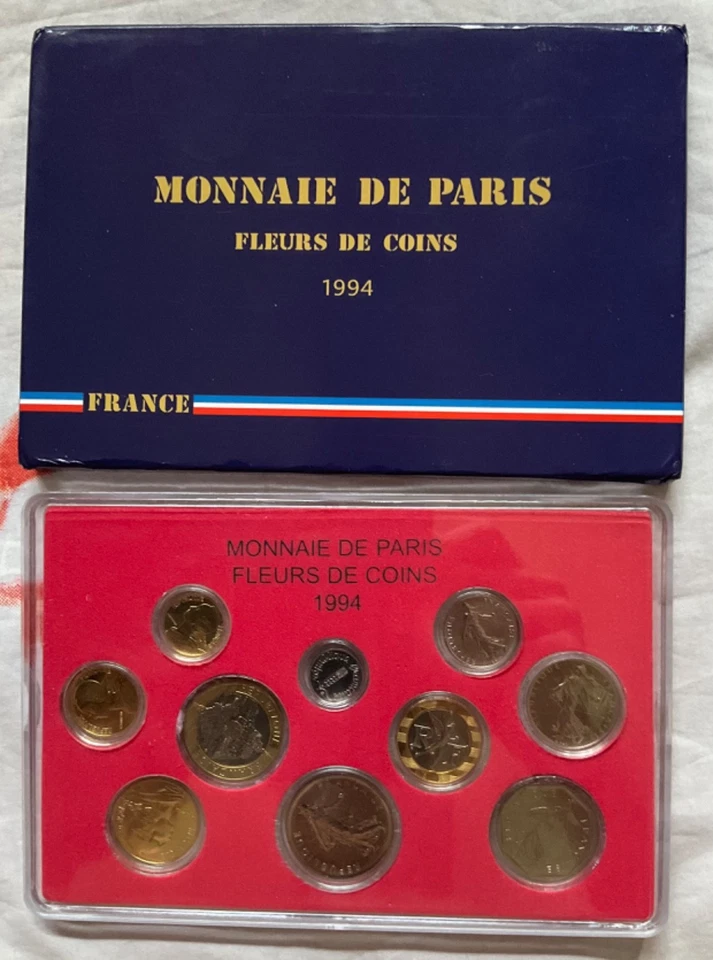 FDC : 10 francs Génie 1994 neuve de coffret - Photo 3/3