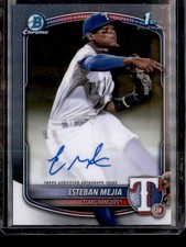 2025 Bowman Chrome #CPA-EM Esteban Mejia 1st Base Autograph