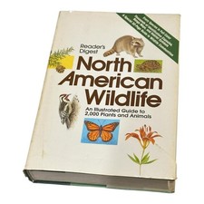 Vintage North American Wildlife Reader's Digest Hardcover Dust Jacket Green