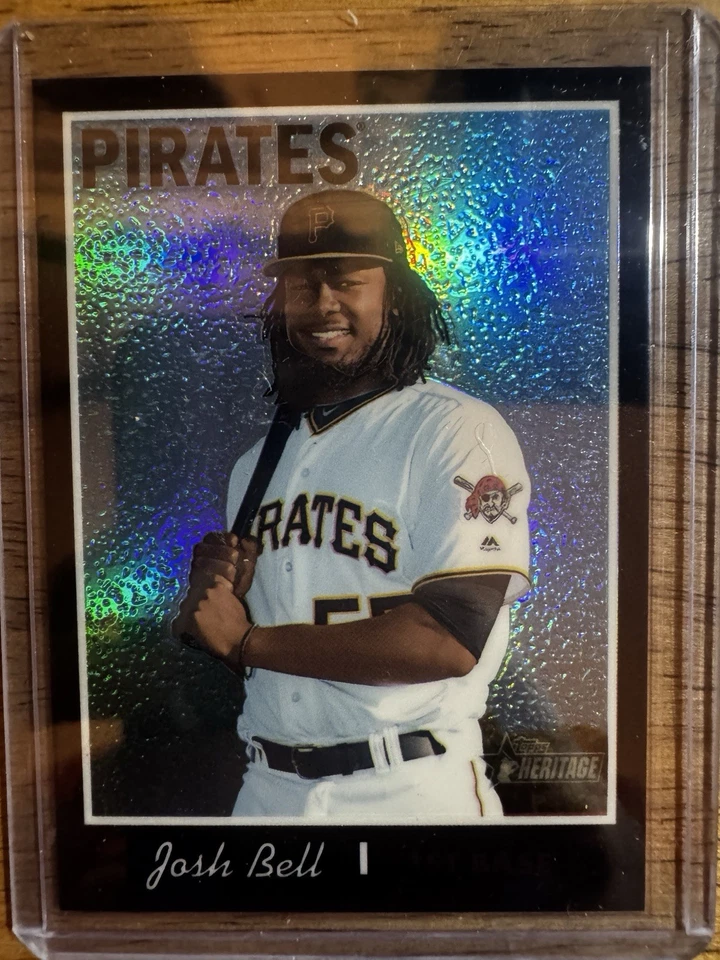 2019 Topps Heritage Chrome Refractor Lot (8 Cards) Juan Soto, Josh Bell & More!# - Image 2 of 4