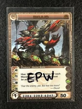 Chaotic TCG 3 Max EPW Ekuud 57/232 DOP 1st Ed Copper Letters Rare NM/LP b