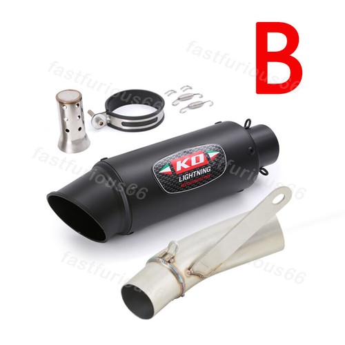 Mid Exhaust Muffler Pipe 51MM Tips Tube For QJMOTOR QJ800GS-G SRK800RR 2023-2024 - Picture 6 of 14