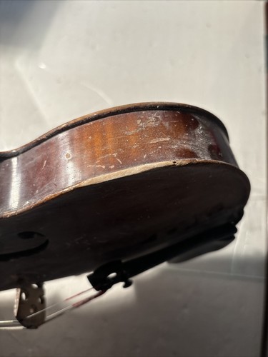 Old Violin Nicolaus Amatus Cremonen Fil ac Antonij Nepos Facit Germany Ebony Woo - Picture 11 of 24