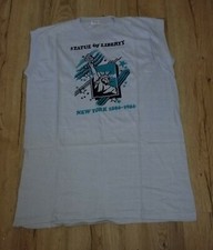 New York Statue of Liberty 100th Anniversary 1886-1986 Tank Top size-XL modern M