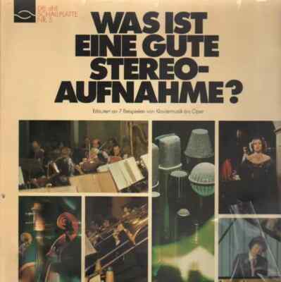 LP Die dhfi Schallplatte Nr.5 Was ist eine gute Stereoaufnahme NEAR MINT D.P.