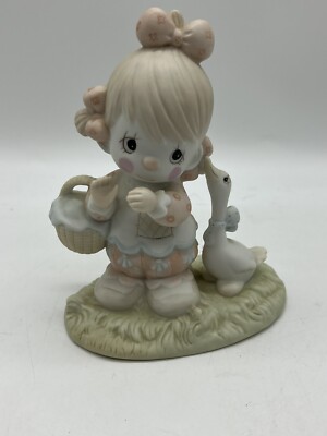 Waddle I Do Without You Girl with Duck 1985 Clown Series Crafts Precious Moments