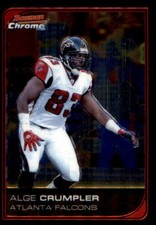 2006 Bowman Chrome #173 Alge Crumpler Atlanta Falcons