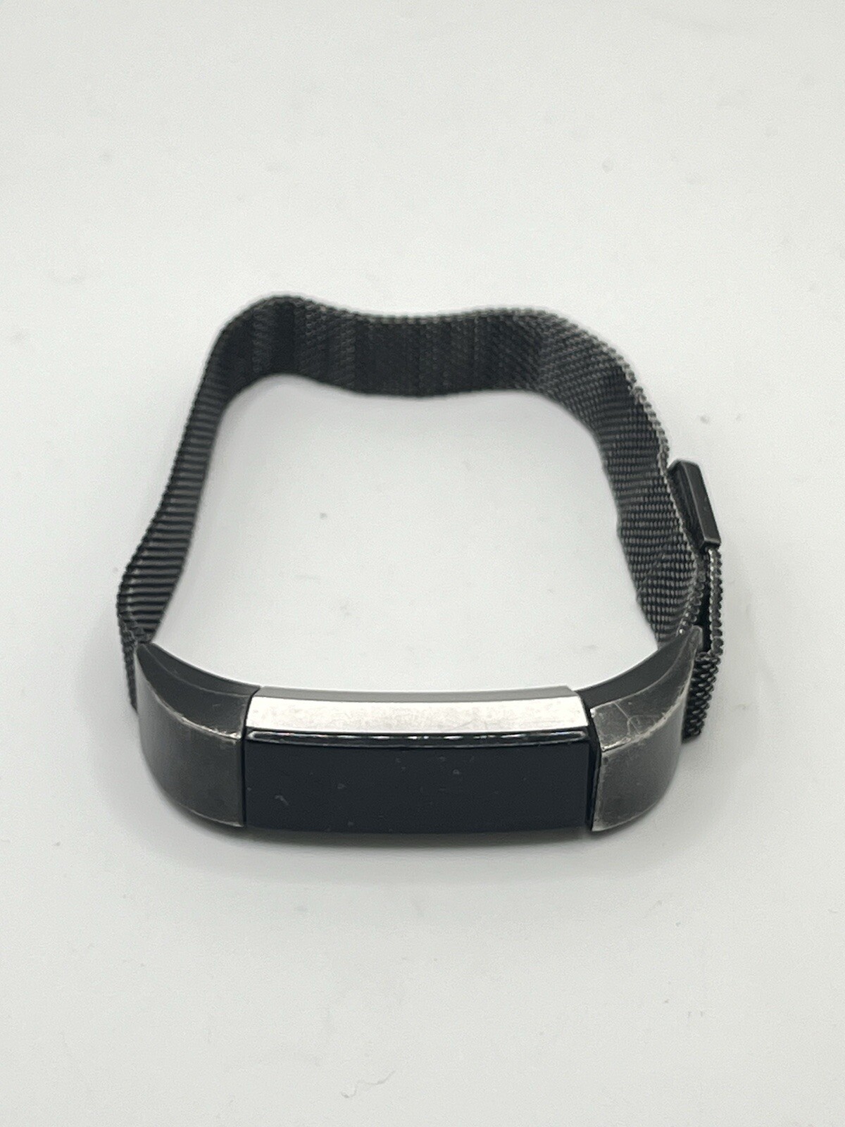 Fitbit FB406 Unisex Black Strap Bluetooth Fitness Activity Tracker No Charger-image