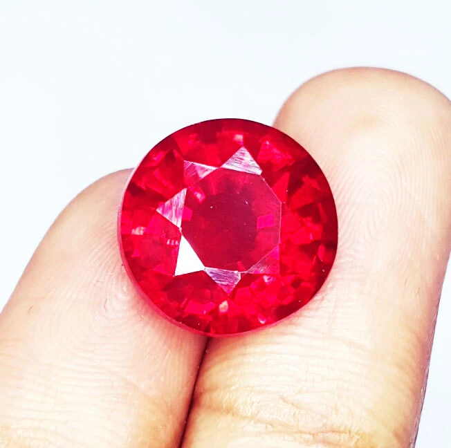 Rubí rojo natural 9,97 quilates piedra preciosa suelta certificada transparen... - Imagen 2 de 4