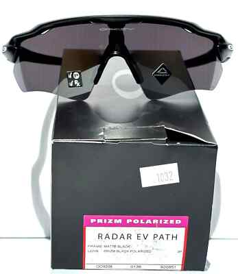 NEW Oakley RADAR EV Path Matte Black POLARIZED PRIZM Black Lens