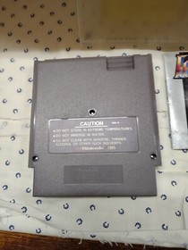 Nes Nintendo Image Fight Game Cartridge w/Manual Insert NICE TESTED