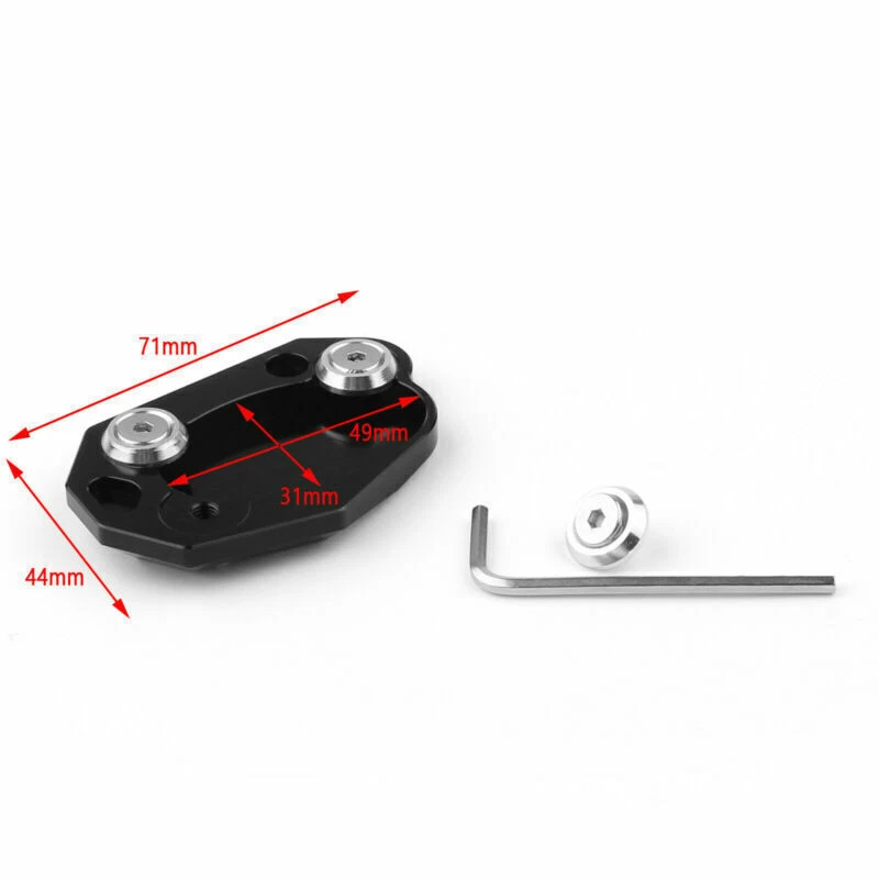 Accessori per Moto CNC Cavalletto Laterale Ingrandito Supporto