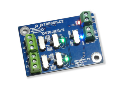 SIG.MER/2 signal merger for CNC digitizing probe, limit switches etc.