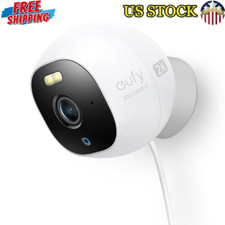 2K Outdoor Security Camera Wired W/ Spotlight AI Detection No Subscription New