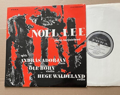 Noel LEE mit Adorjan-Bohn-Waldeland ''Convergences..;'' DÄNEMARK LP FONA(1972) EX/NM