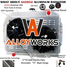 3-row Radiator Shroud Fan For 19581974 Amc Javelin Matador Amx Rambler Rebel