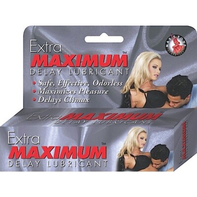 Extra Maximum Delay Cream  - Male Sexual Enhancement Choose Size