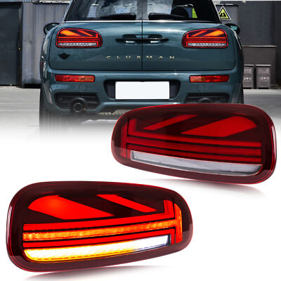 VLAND LED Rückleuchten Rot Für 2015-23 Mini Cooper Clubman F54 LCL M/Sequential