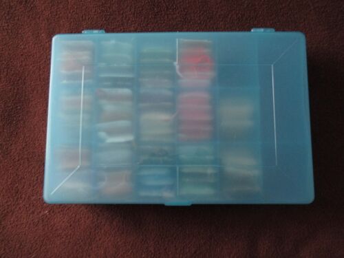 Embroidery Floss Thread and Organizer Storage Box Case w/floss #2 - Picture 3 of 4