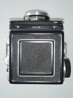 1957 JAPAN RIKEN RICOHFLEX DIA L 80mm F/3.5 1:3.5 6X6 TLR 120 FILM