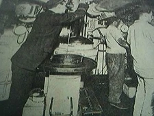 magazine item ww1 world war one 1917 - on board french submarine montgolfier